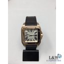 Cartier santos 100 rose gold