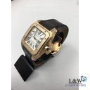 Cartier santos 100 rose gold